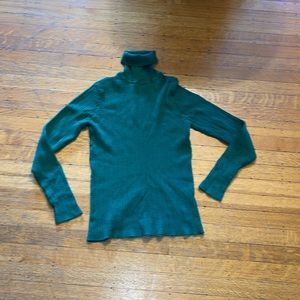 Hunter green turtleneck